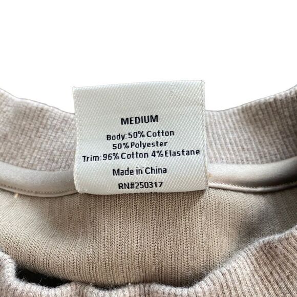 Varley Arleta Pullover Sweatshirt  Crewneck Ribbed Medium - Picture 5 of 8